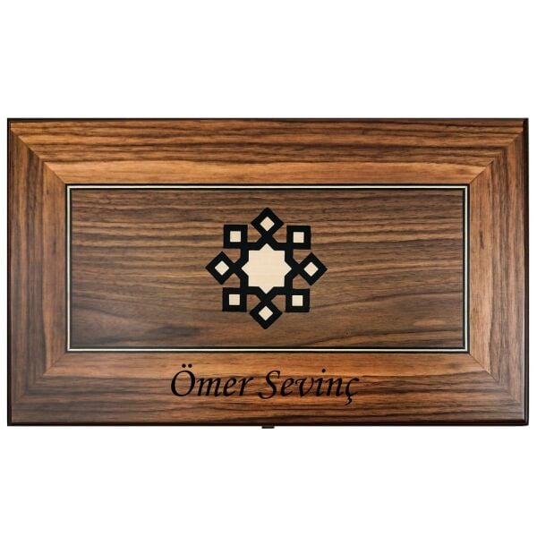 El Yapımı Ahşap Lüks Tavla Takımı