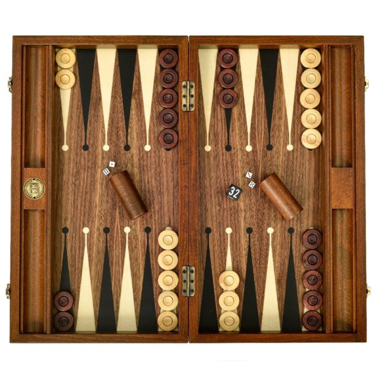 Premium Tavla Seti - Ceviz