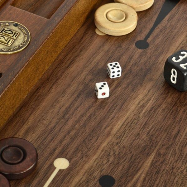 Premium Tavla Seti - Ceviz