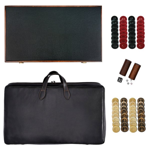 Premium Tavla Seti - Akçaağaç Kahverengisi