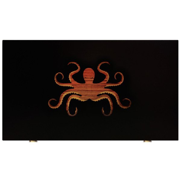 Özel Tasarım Marin Tavla Takımı - Kraken ve Korsanlar