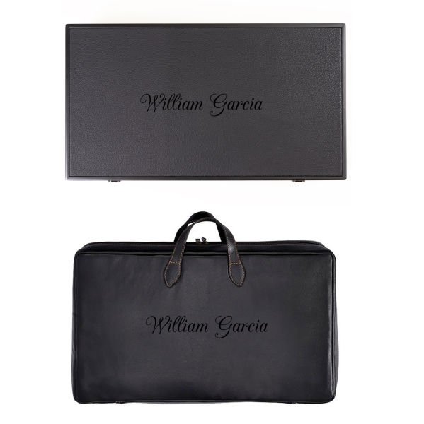 Saray Kutup Yıldızı Marin Tavla Takımı - Siyah